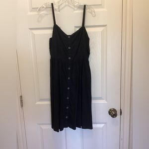 Old Navy black Sun dress, size large.
